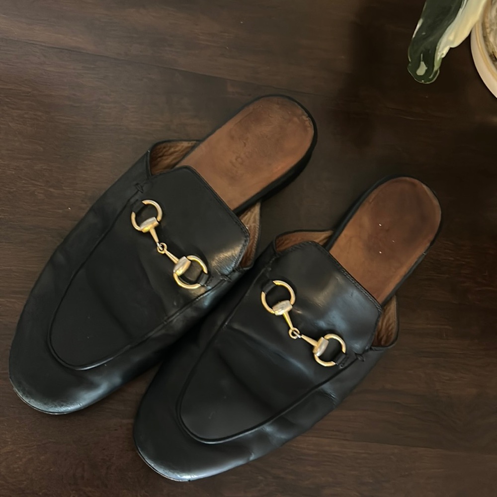 Gucci Princeton Mules 7 (37) Black